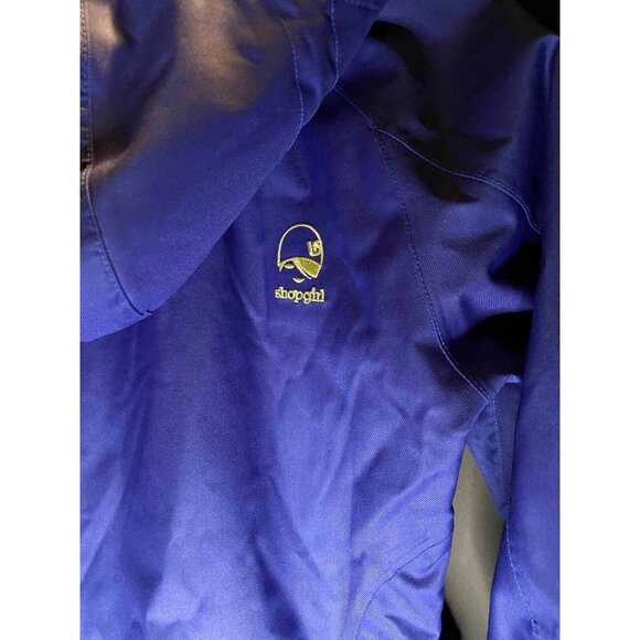 Burton Dry Ride Ski Coat Winter Snowboard Hooded Jacket Blue Womens S Shop Girl - Picture 3 of 6